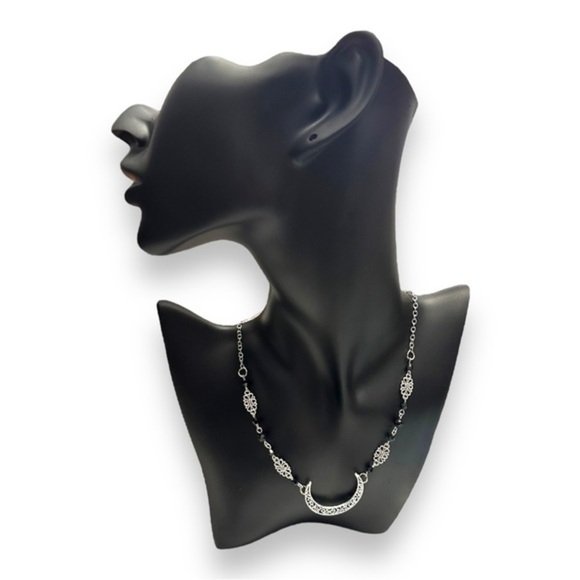 4/$25 - 
 Simple Hanging Crescent Moon Chain - Picture 4 of 4